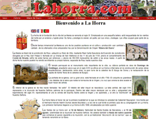 Tablet Screenshot of lahorra.com